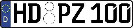 HD-PZ100