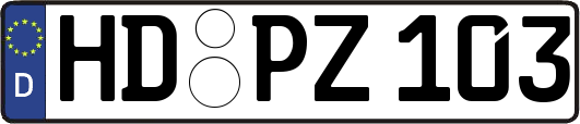 HD-PZ103