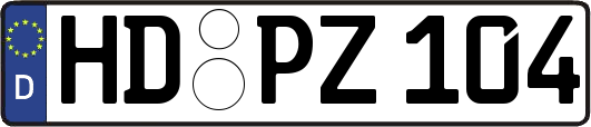 HD-PZ104