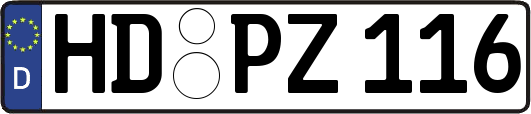 HD-PZ116