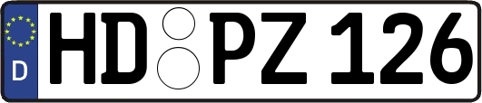 HD-PZ126