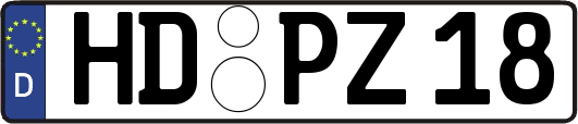 HD-PZ18
