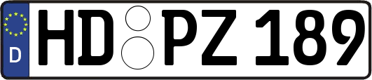 HD-PZ189