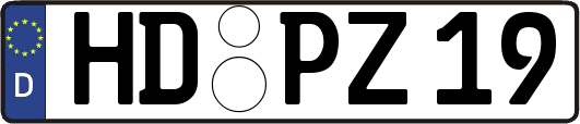 HD-PZ19