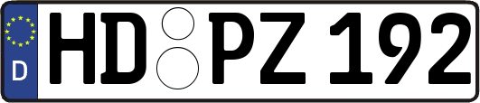 HD-PZ192