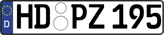 HD-PZ195