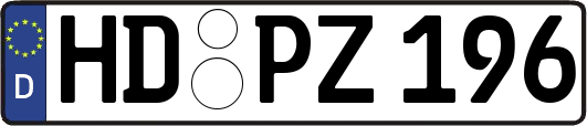 HD-PZ196