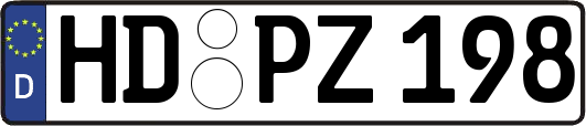 HD-PZ198