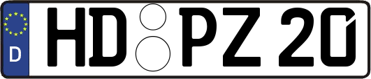 HD-PZ20