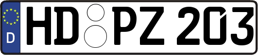 HD-PZ203