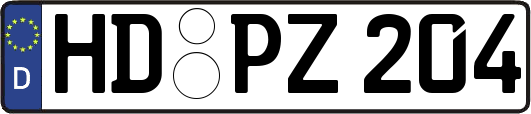 HD-PZ204