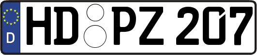 HD-PZ207