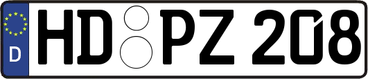 HD-PZ208