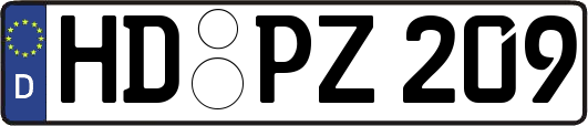 HD-PZ209