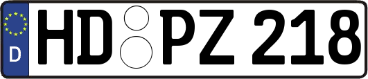 HD-PZ218