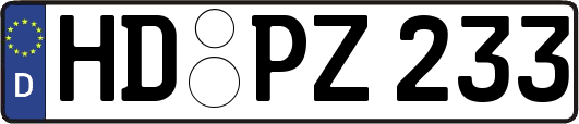 HD-PZ233