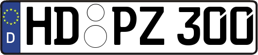 HD-PZ300