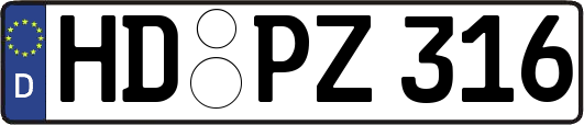HD-PZ316