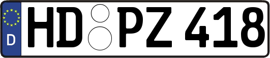HD-PZ418