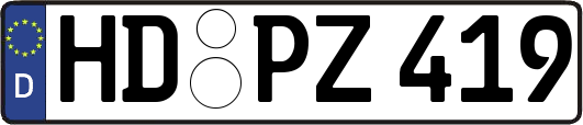 HD-PZ419