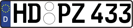 HD-PZ433