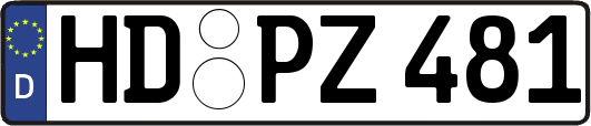 HD-PZ481