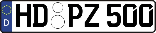 HD-PZ500