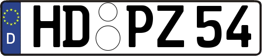 HD-PZ54