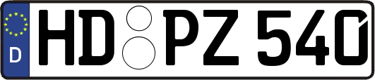 HD-PZ540