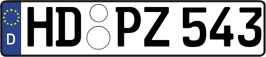 HD-PZ543