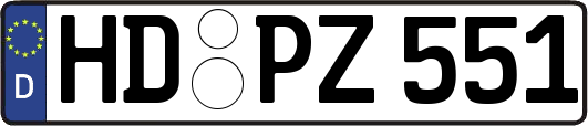 HD-PZ551