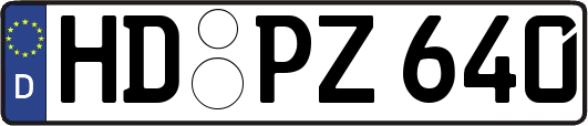 HD-PZ640