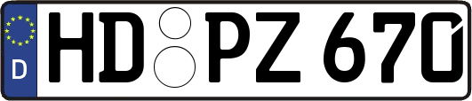 HD-PZ670