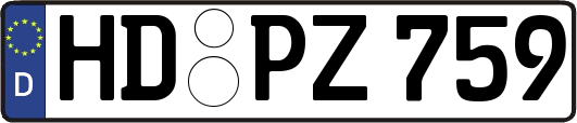 HD-PZ759