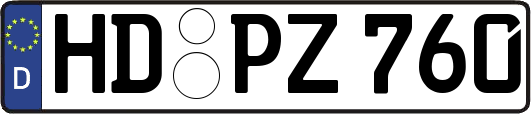 HD-PZ760