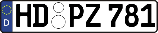 HD-PZ781