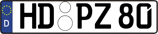 HD-PZ80