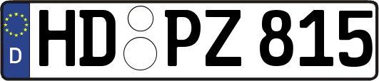 HD-PZ815
