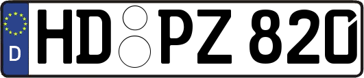 HD-PZ820