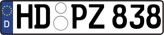 HD-PZ838