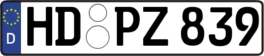HD-PZ839
