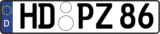 HD-PZ86