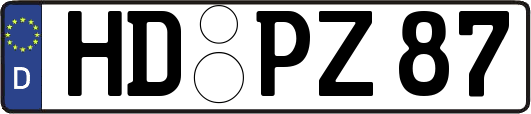 HD-PZ87