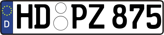 HD-PZ875