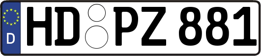 HD-PZ881
