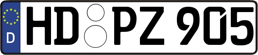 HD-PZ905