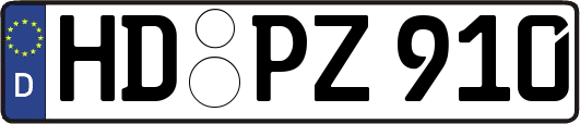 HD-PZ910