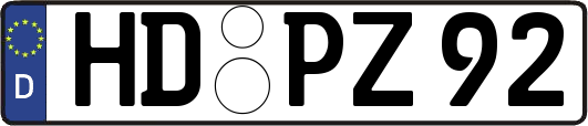 HD-PZ92