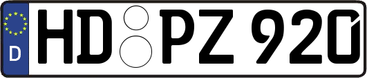 HD-PZ920
