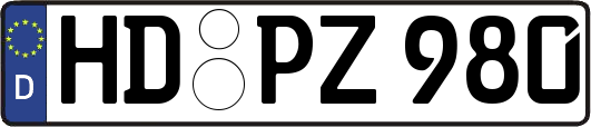 HD-PZ980